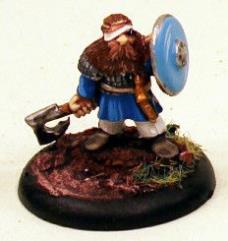 Dwarf Noble In Head Bandage W Axe Shield Pro Painted Dwarf