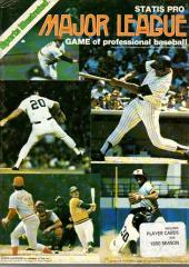 1982 statis baseball edition pro sold