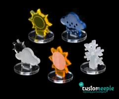 Weather Markers Fantasy Football Token Noble Knight Games