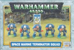 WARHAMMER 40.000 Games Workshop 1999 SPACE MARINE TERMINATOR SQUAD W40K