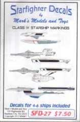 Federation - Class IX Starship Markings - Star Trek ...