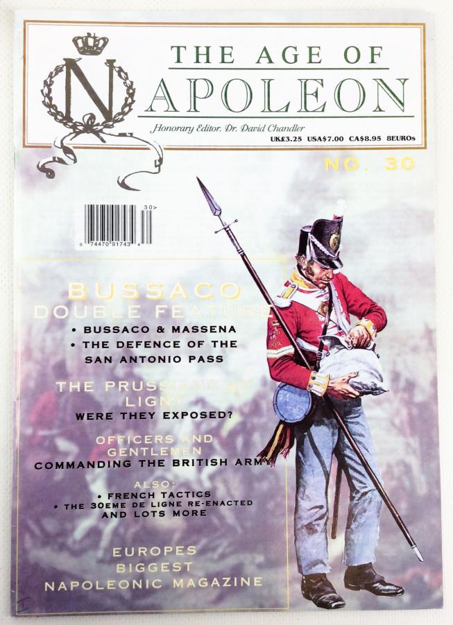 NAPOLEONIC MILITARY & GAMING MAGAZINE THE AGE OF NAPOLEON ISSUE 30 