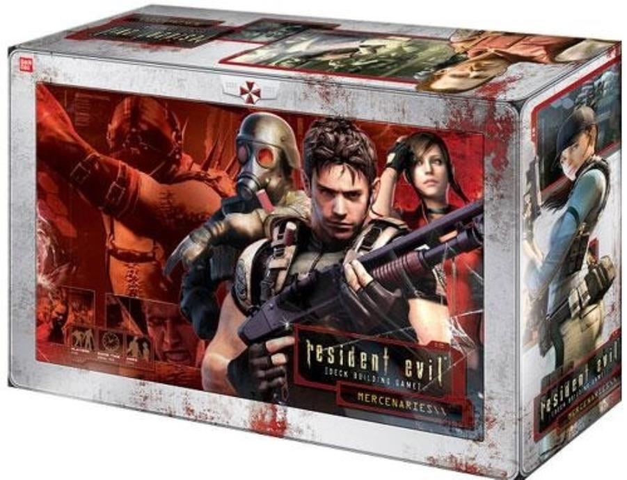 RESIDENT EVIL DECK BUILDING GAME MERCENARIES EXPANSION NEW IN BOX MINT 