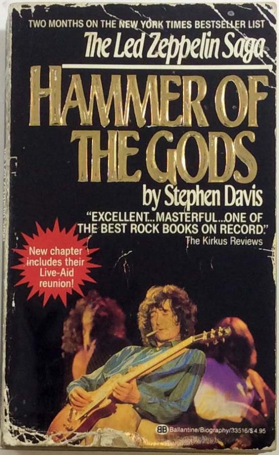 Hammer Of The Gods The Led Zeppelin Saga Reference Book Noble Knight Games