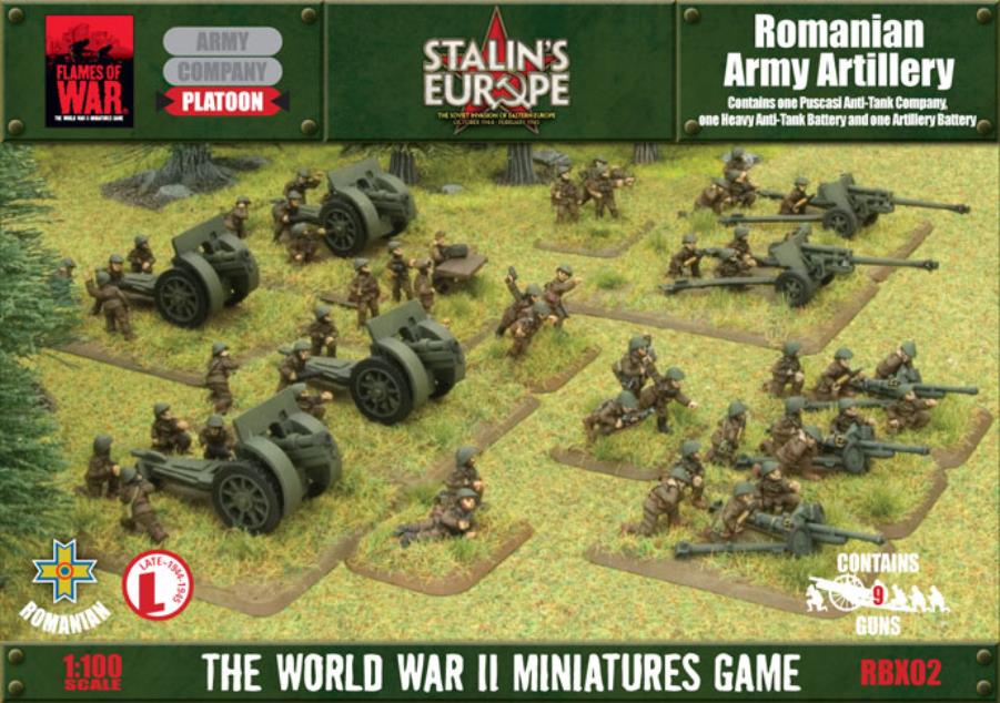 Stalin S Europe Romanian Army Artillery Fow Wwii Romania 15mm