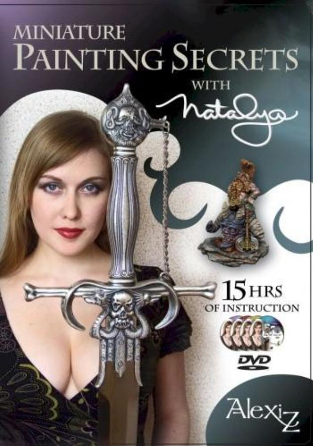 Miniature Painting Secrets W Natalya 4 Dvd Mini Painting Dvd