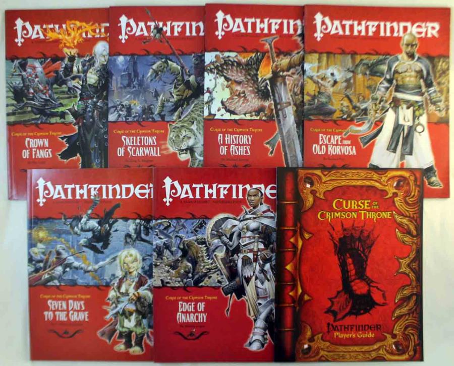 Curse Of The Crimson Throne Complete Adventure Path Pathfinder