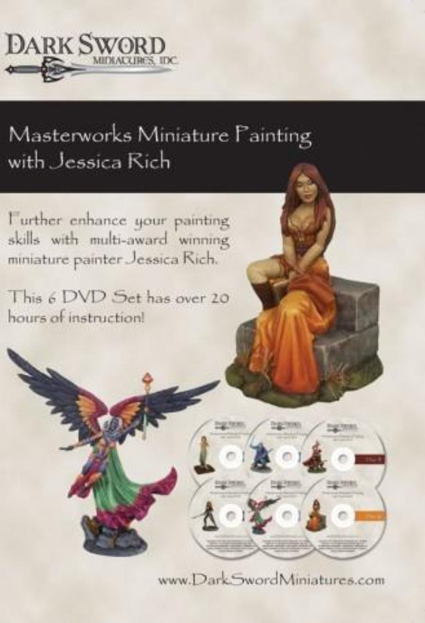Masterworks Miniature Painting W Jessica Rich Mini Painting Dvd