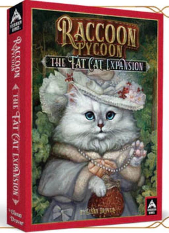 Raccoon Tycoon Fat Cat Expansion Kickstarter Edition Board