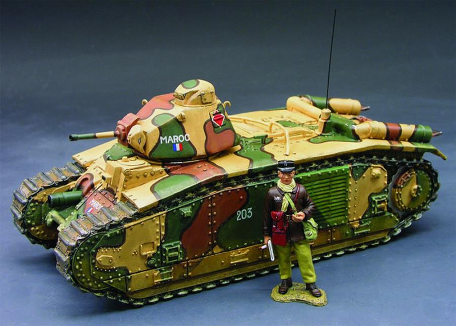 Char B1 Bis Wtank Commander France 1940 Limited Edition