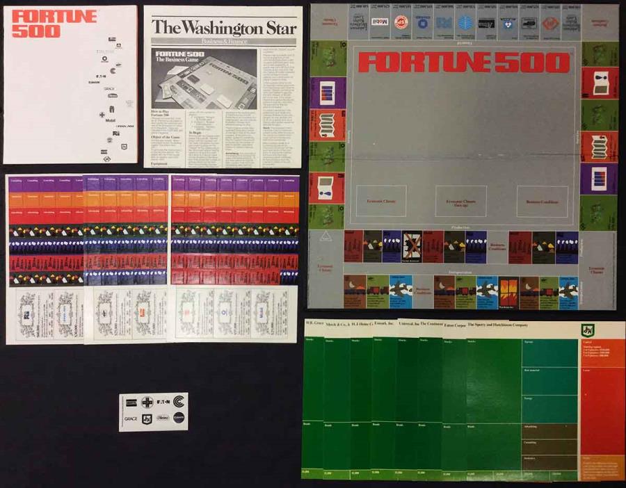 Financial 500: The Business Game - A Waddingtons Game 1980s aka Fortune