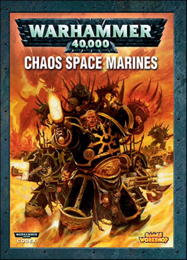 Codex Chaos Space Marines 4th Edition Warhammer 40k Noble Knight Games