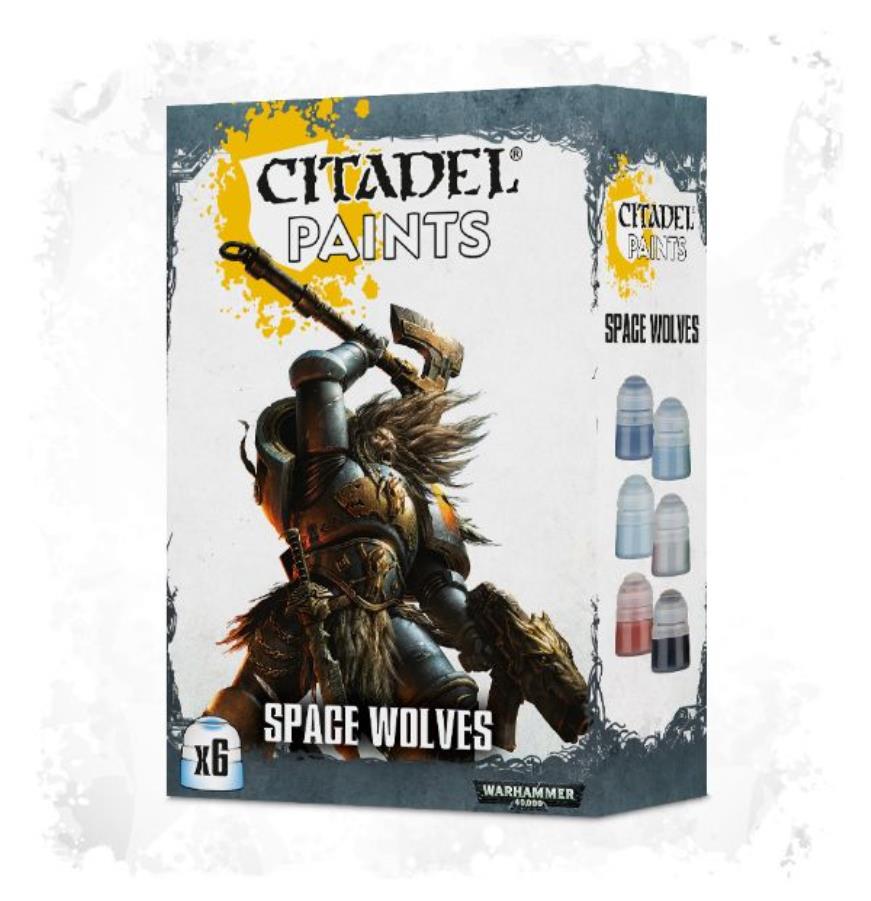 Space Wolves Paint Set 40k Space Marines Space Wolves Noble