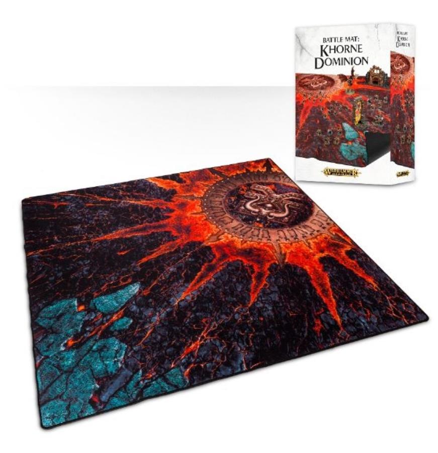 Battle Mat Khorne Dominion Age Of Sigmar Terrain Noble Knight Games