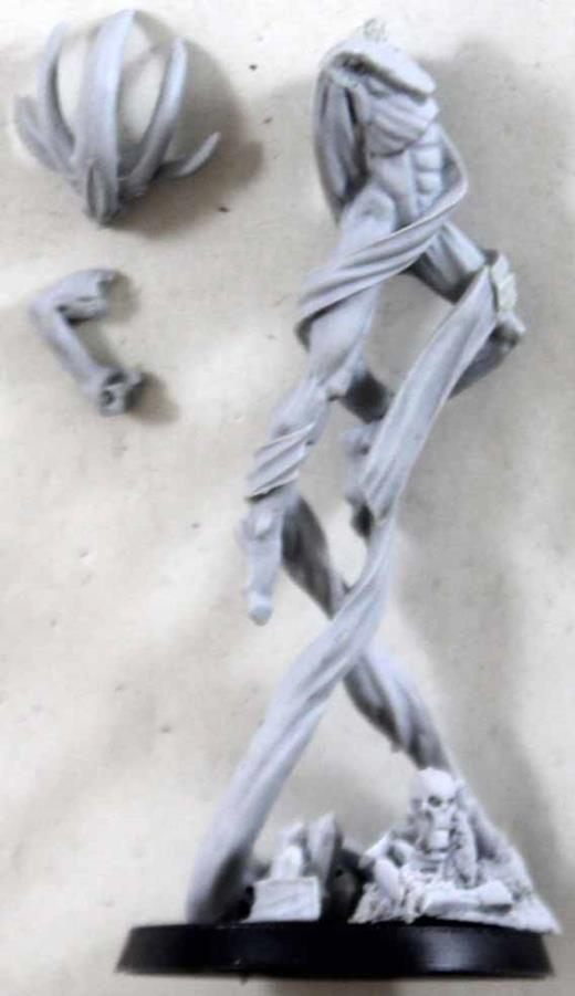C Tan Shard Of The Deceiver 40k Necron Finecast Loose Mini Noble Knight Games