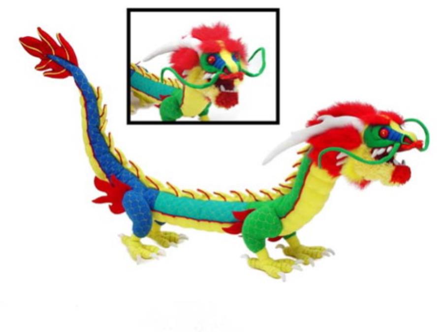 chinese lion plush