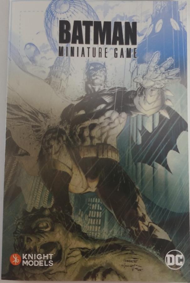 Batman Miniature Game Rulebook 2nd Edition Batman Mini Game