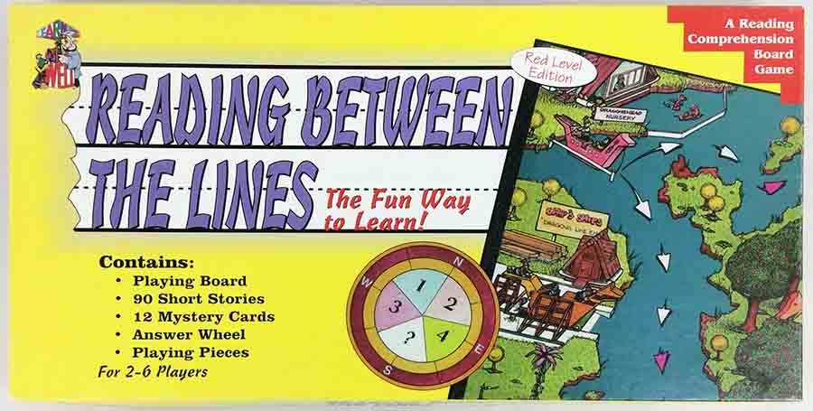 Reading Between The Lines Red Level Edition Board Game Noble Knight Games