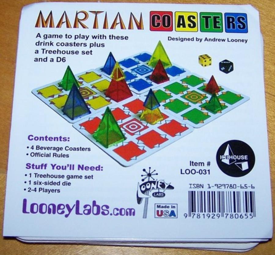 drink coaster games