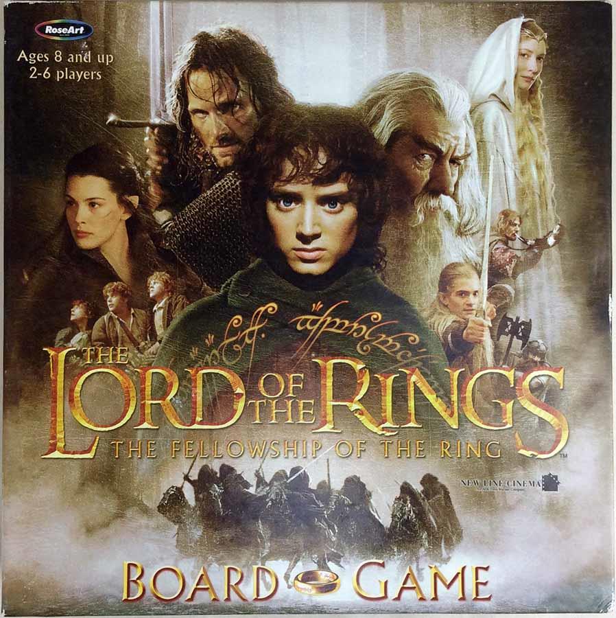 Lord Of The Rings The Fellowship Of The Ring Board Game The Boardgame Noble Knight Games