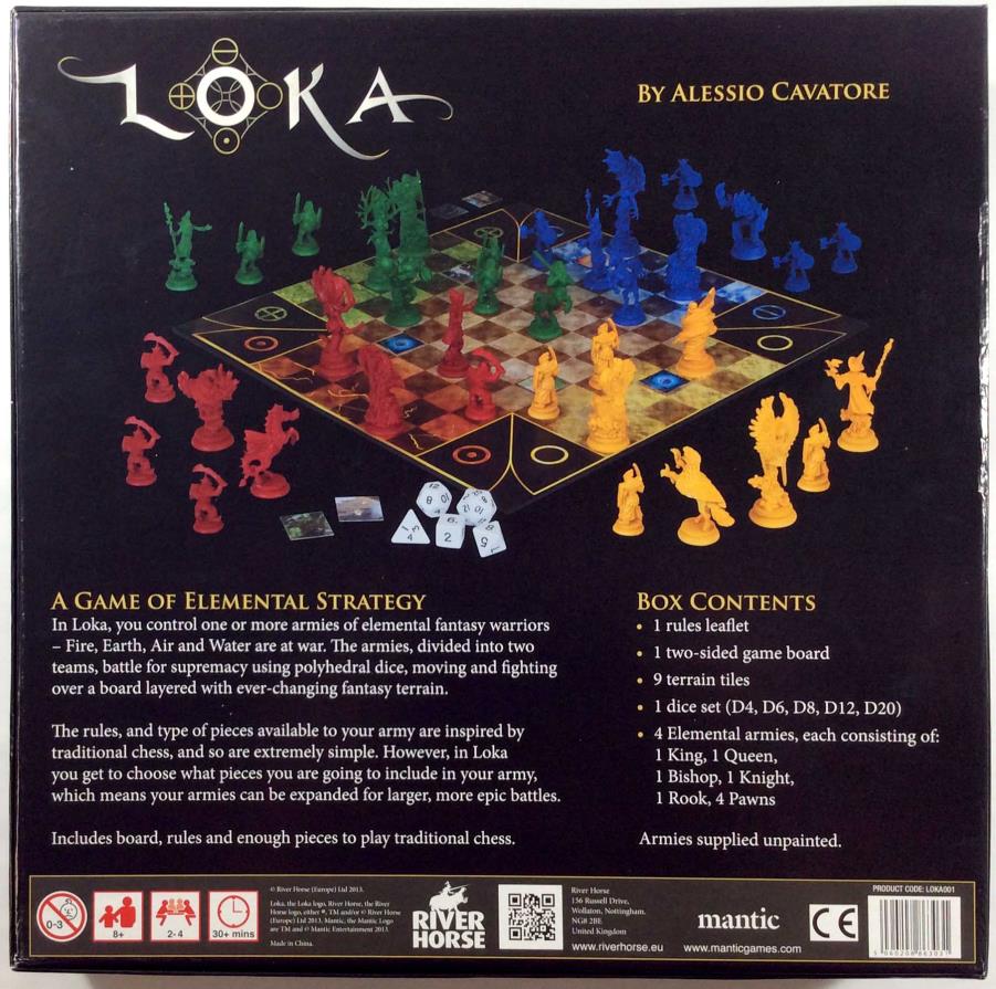 Loka Kickstarter Edition 2 Boardgame Noble Knight Games