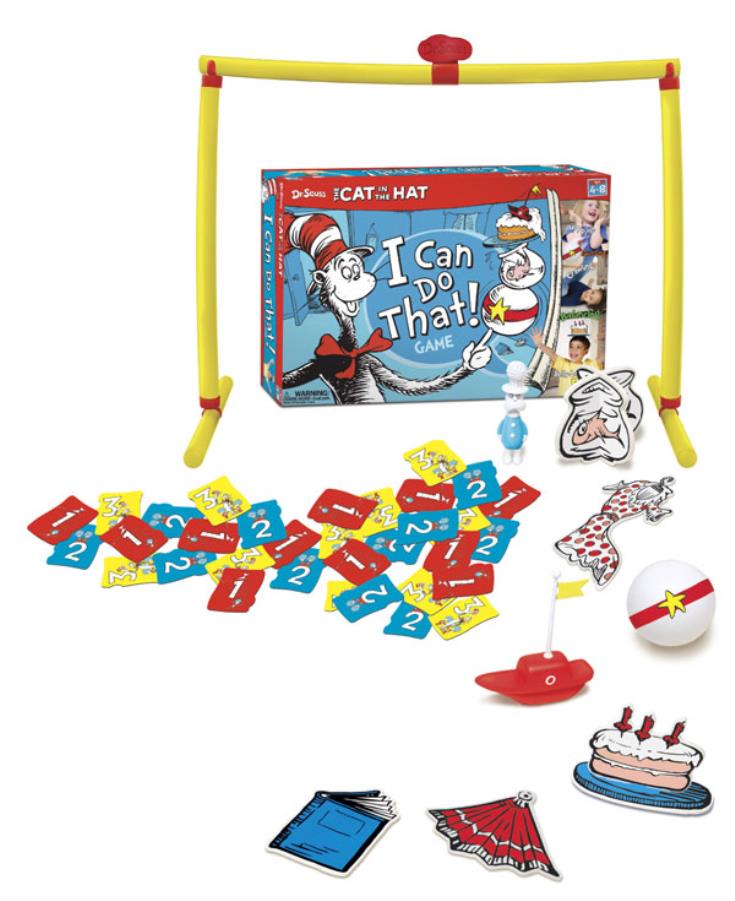 Cat In The Hat The I Can Do That Boardgame Noble Knight Games