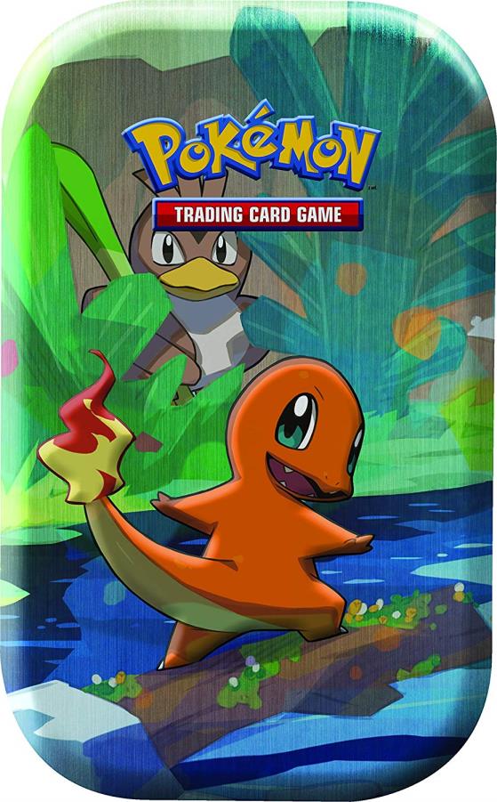 Kanto Friends Mini Tin Charmander Kanto Tin Noble
