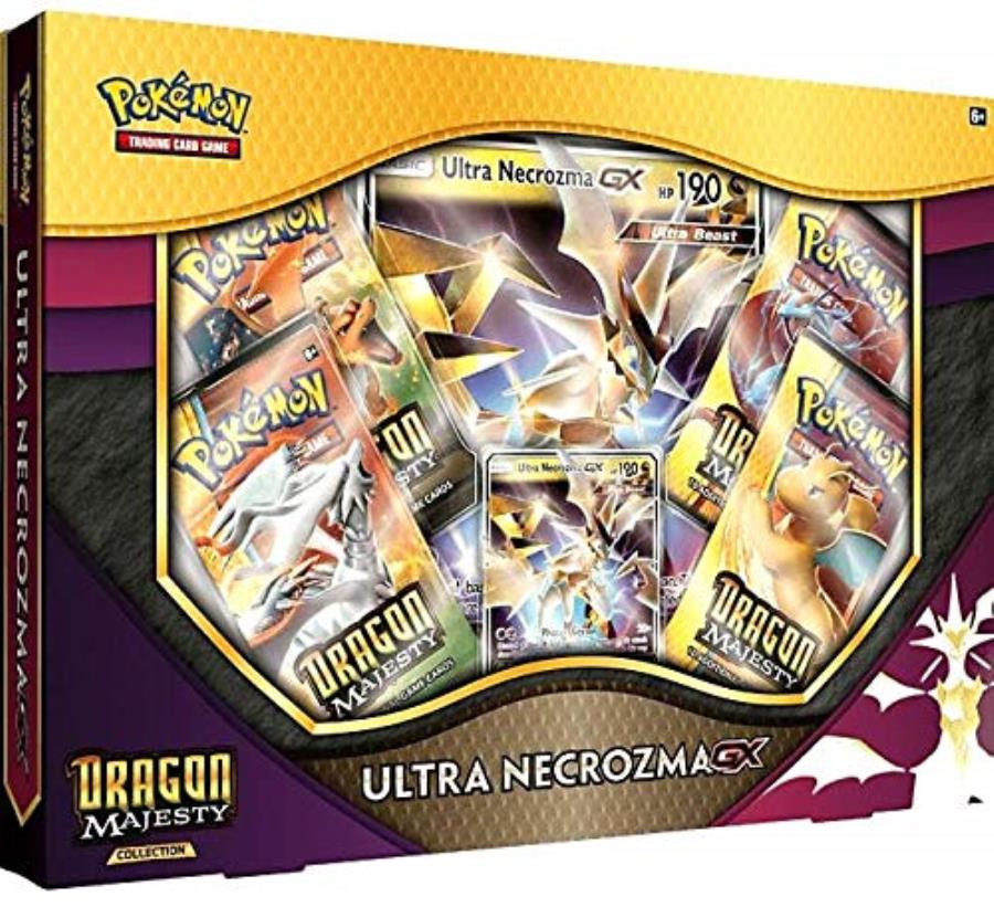 pokemon trading card game ultra necrozma gx figure box