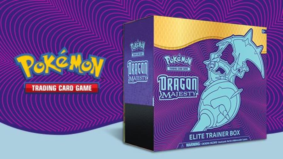 Sun Moon Dragon Majesty Elite Trainer Box Pokemon