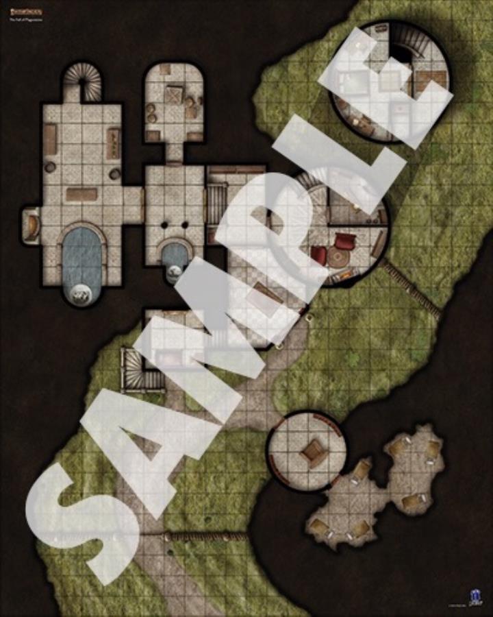 Flip Mat The Fall Of Plaguestone Pathfinder Maps Noble Knight Games
