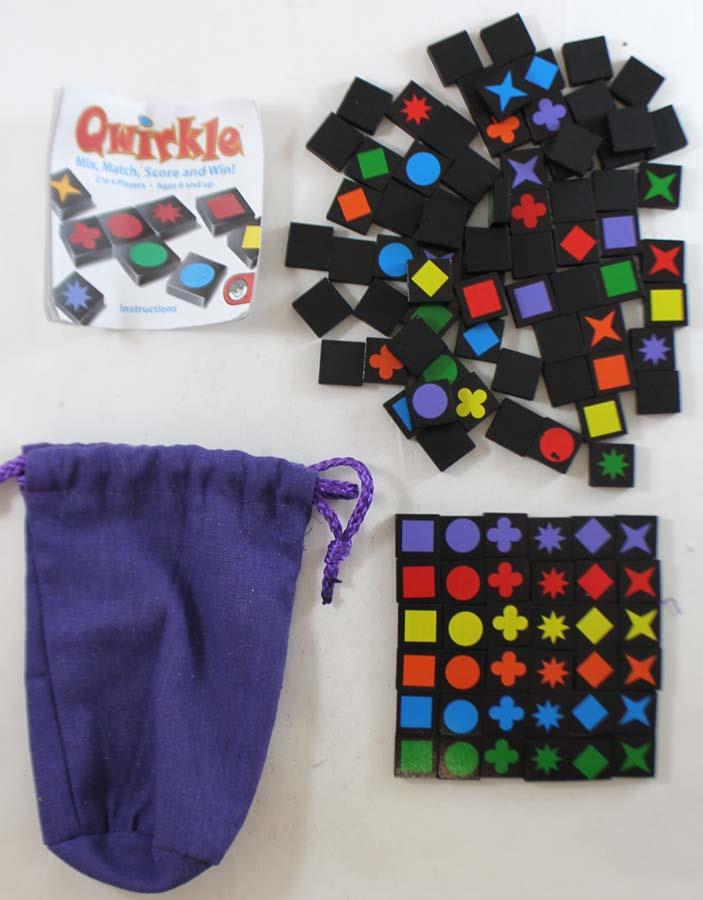 Qwirkle Travel Edition Boardgame Noble Knight Games