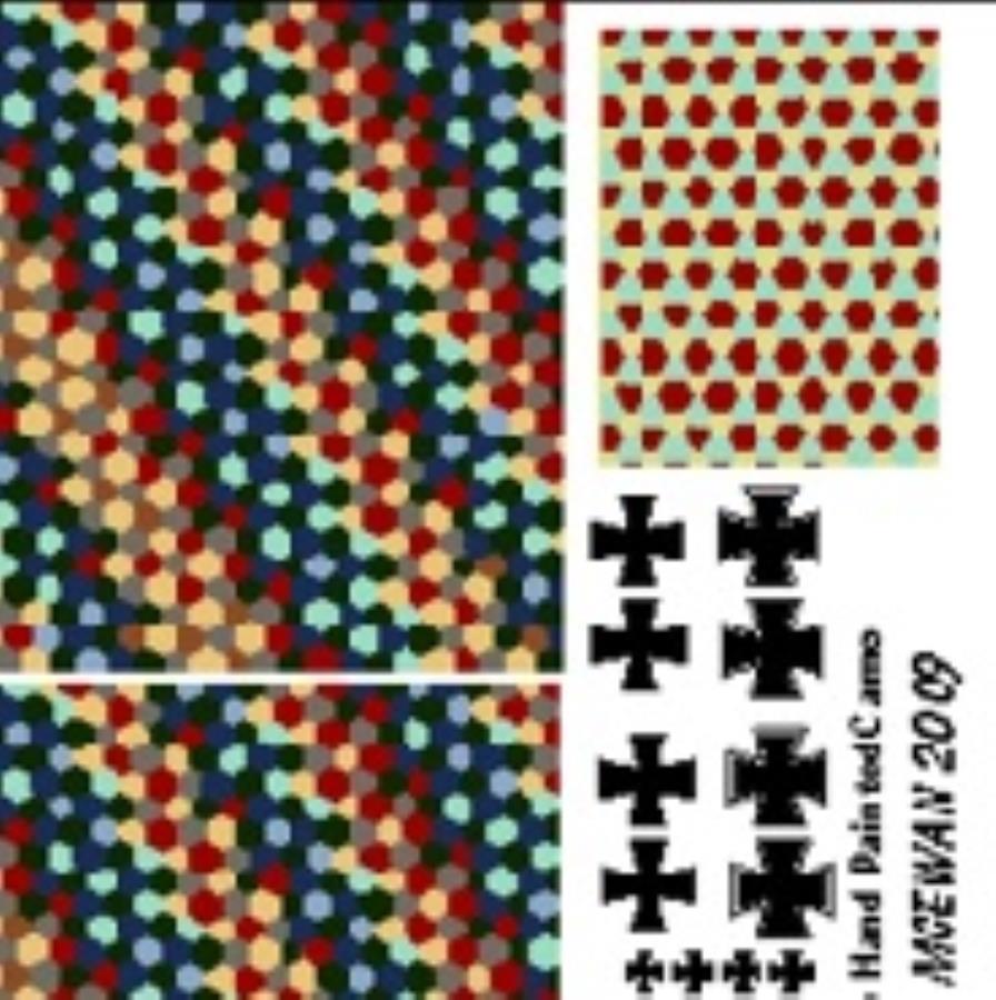 Austrian Camo Decal Sheet 1 144 Decal Central Powers Noble Knight Games