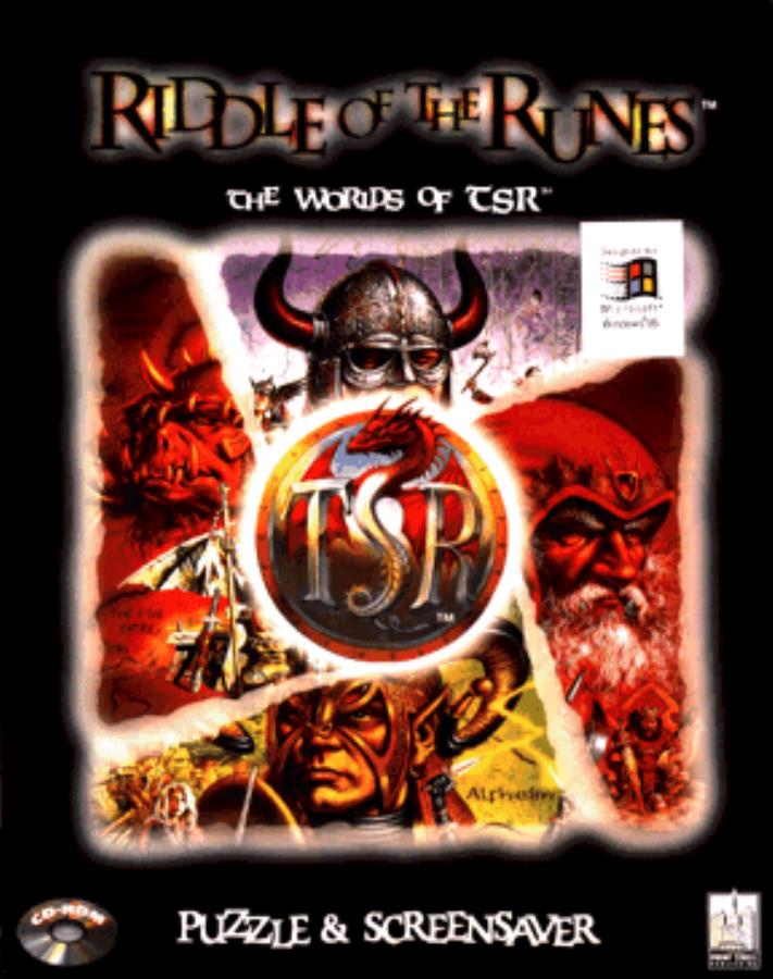 Riddle Of The Runes The Worlds Of Tsr Puzzle Screensaver Pc