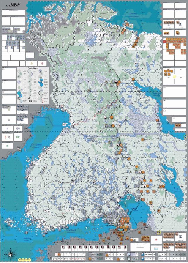 Vol 1 Winter War 1939 1940 Wargame Noble Knight Games