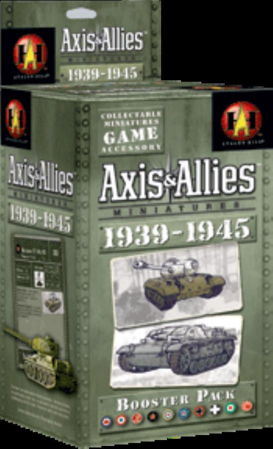 New and Sealed MINT FROM CASE!! Details about   Axis And Allies Minis 1939-1945 Booster Pack 