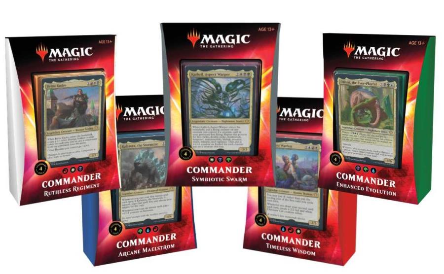 Commander Deck 2020 Ikoria Display Box Mtg Commander Noble