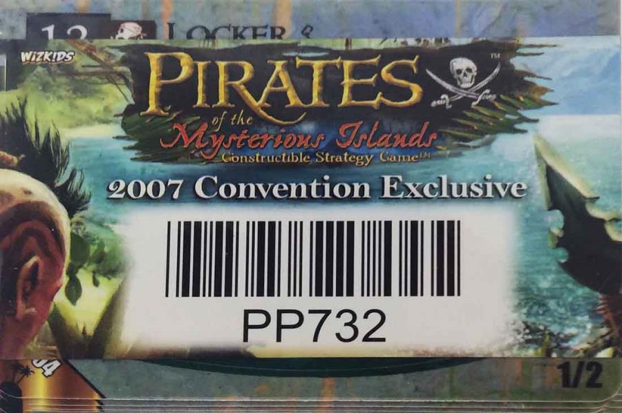 WIZKIDS 2007 Convention Exclusive PIRATES of the MYSTERIOUS ISLANDS PP732 