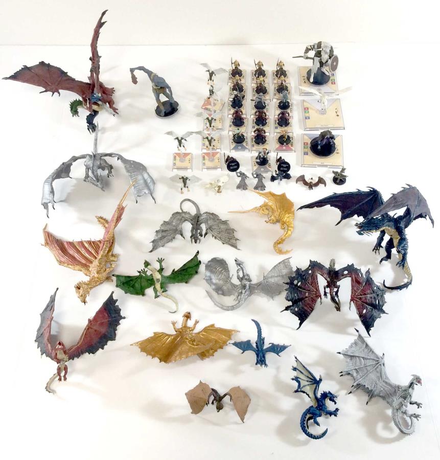 D D Attack Wing Collection 5 Over 45 Figures D D Attack Wing Noble Knight Games
