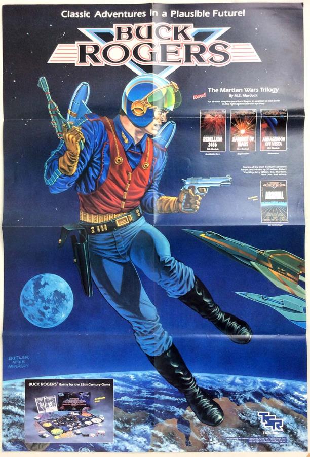 Buck Rogers Battle For The 25th Century Advertisement Poster