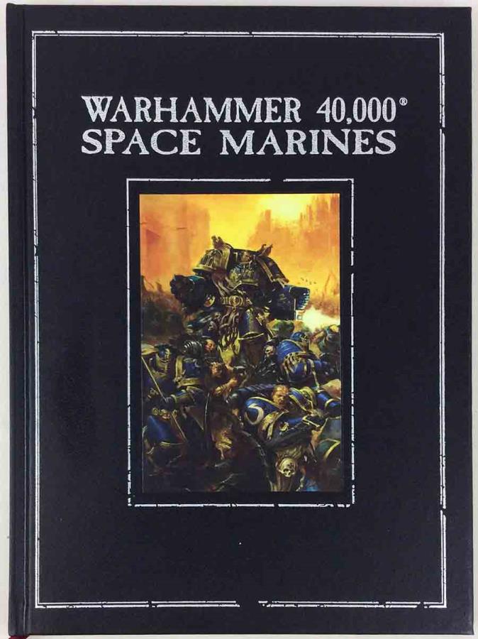 WARHAMMER 40.000 CODEX SPACE MARINES 2005 Deluxe Hardcover Limited Edition RARE 