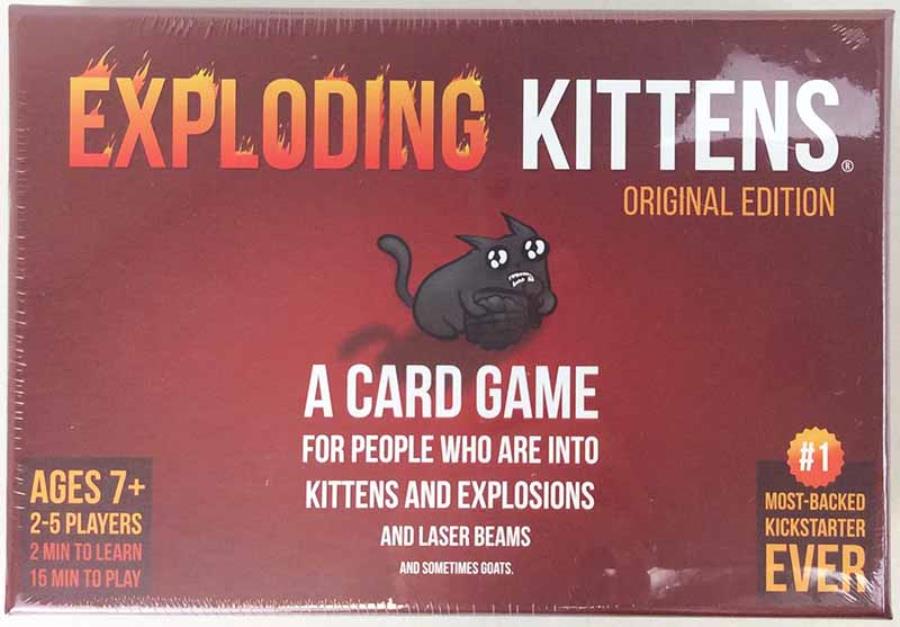 Exploding Kittens Original Edition Cardgame Noble Knight Games