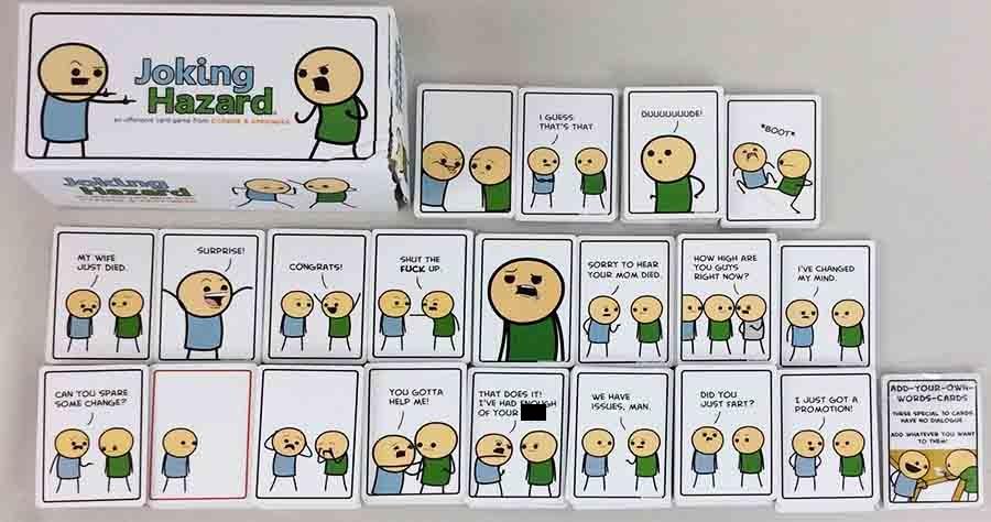 Joking Hazard Collection Base Game 2 Expansions Card Game