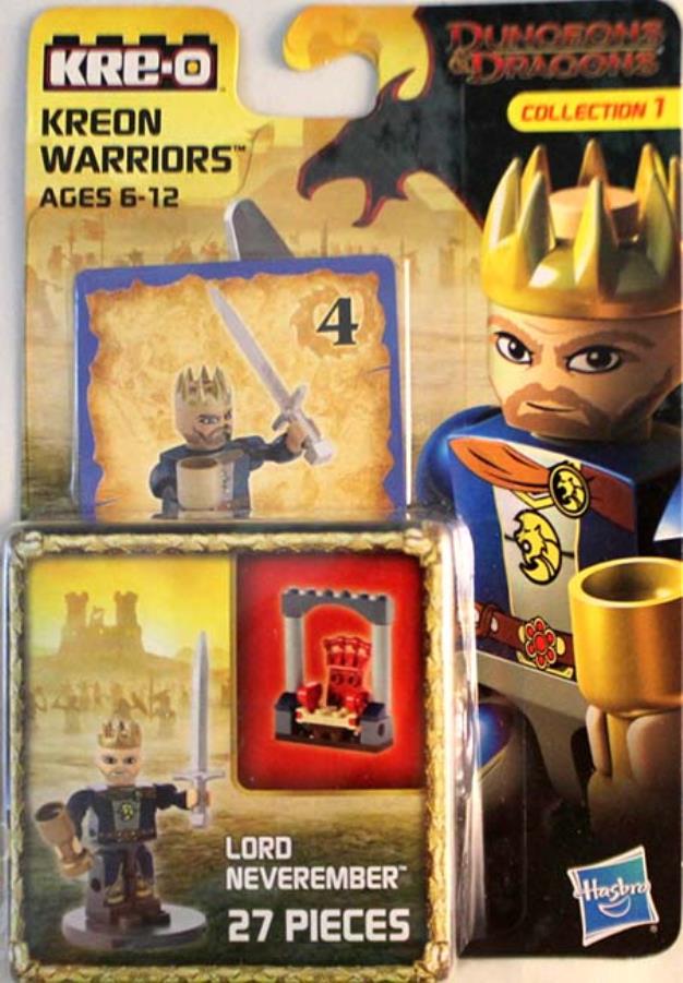 KRE-O KREON WARRIORS DUNGEONS & DRAGONS COLLECTION 1 LORD NEVEREMBER 