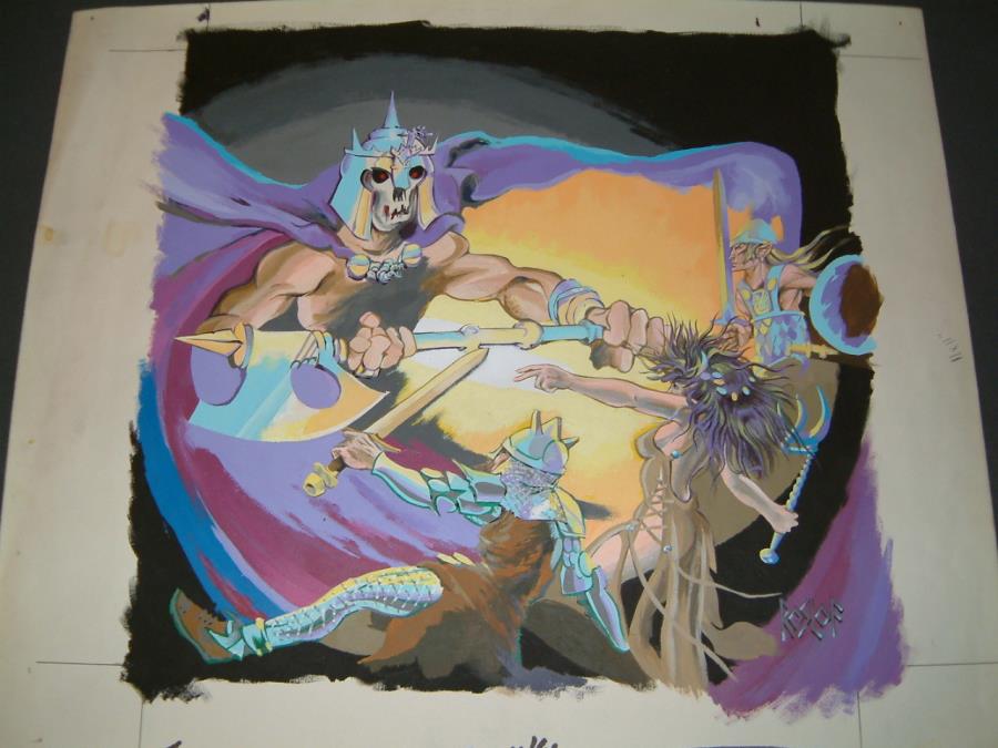 Tsr Days Of The Dragon Calendar 14 X 14 Original