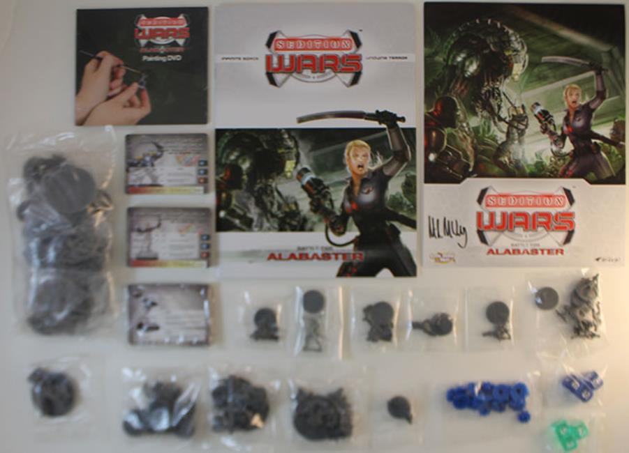 Sedition Wars Battle For Alabaster Miniatures