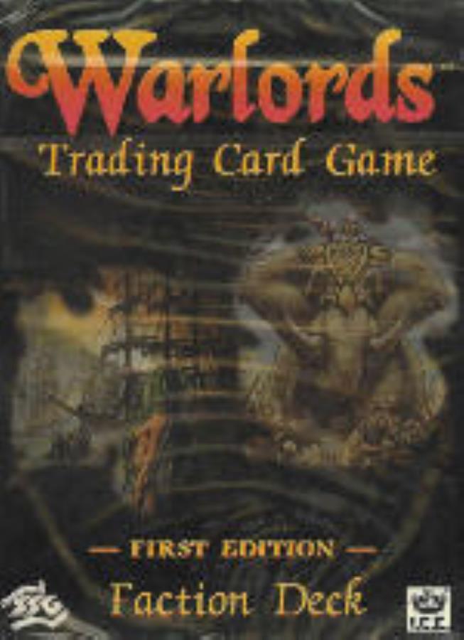 Warlords Trading Card Game First Edition Faction Deck Sealed