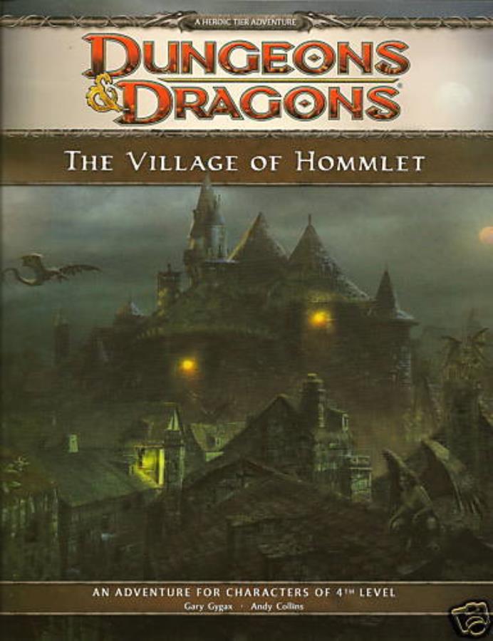 Village Of Hommlet The 4e Edition D Amp D 4e Noble Knight
