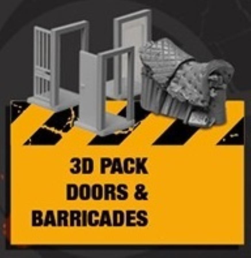 3d Door Barricade Pack Boardgame Noble Knight Games