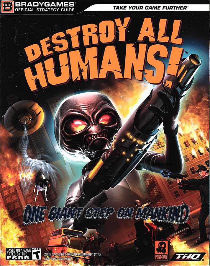 Brady Games Strategy Guide Destroy All Humans! Official Strategy