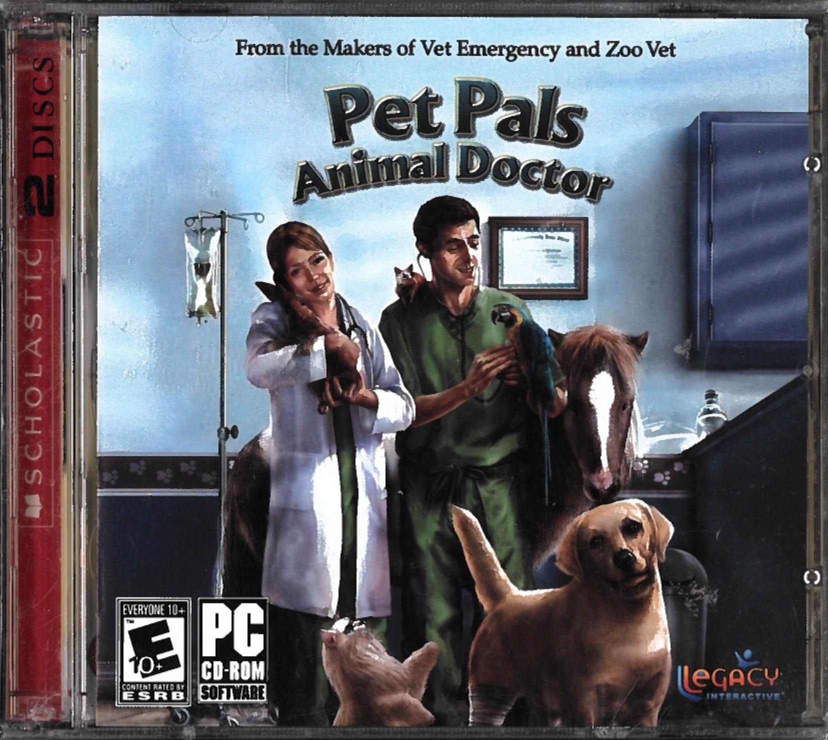 Legacy Interactive Computer Game Pet Pals Animal Doctor SW eBay